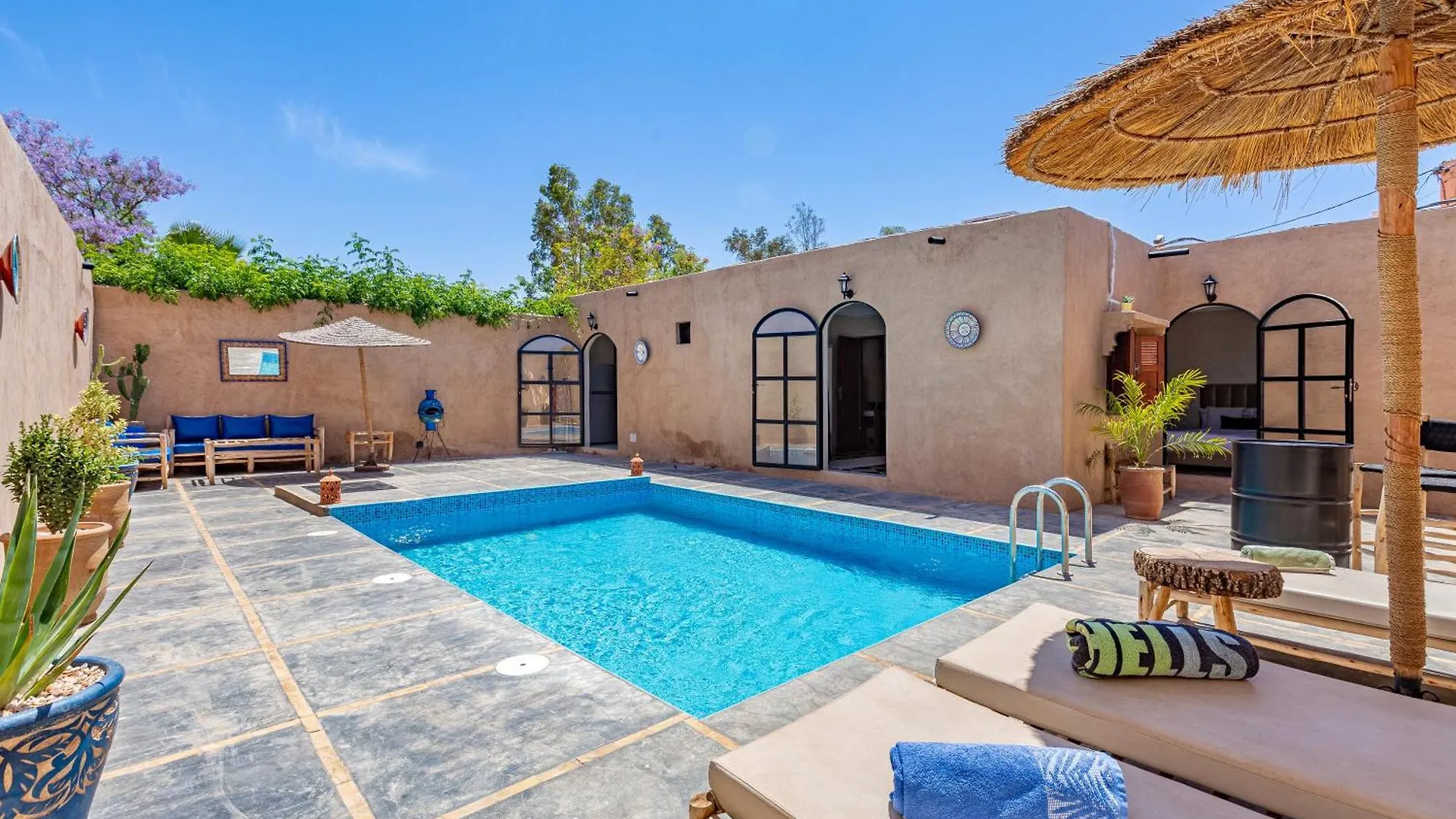 마라케시 Tranquil Oasis Retreat - Private Pool Perfection 빌라