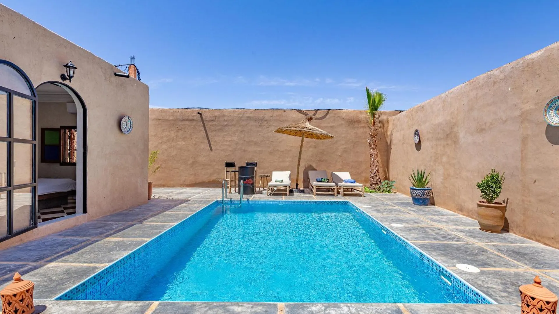 마라케시 Tranquil Oasis Retreat - Private Pool Perfection 빌라
